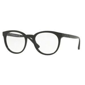 Burberry Round Style Eyeglasses Black w/Demo Lens